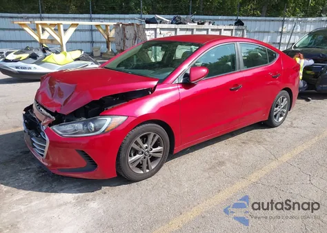 2017 Hyundai Elantra Se from USA, damaged, VIN 5NPD84LFXHH115897
